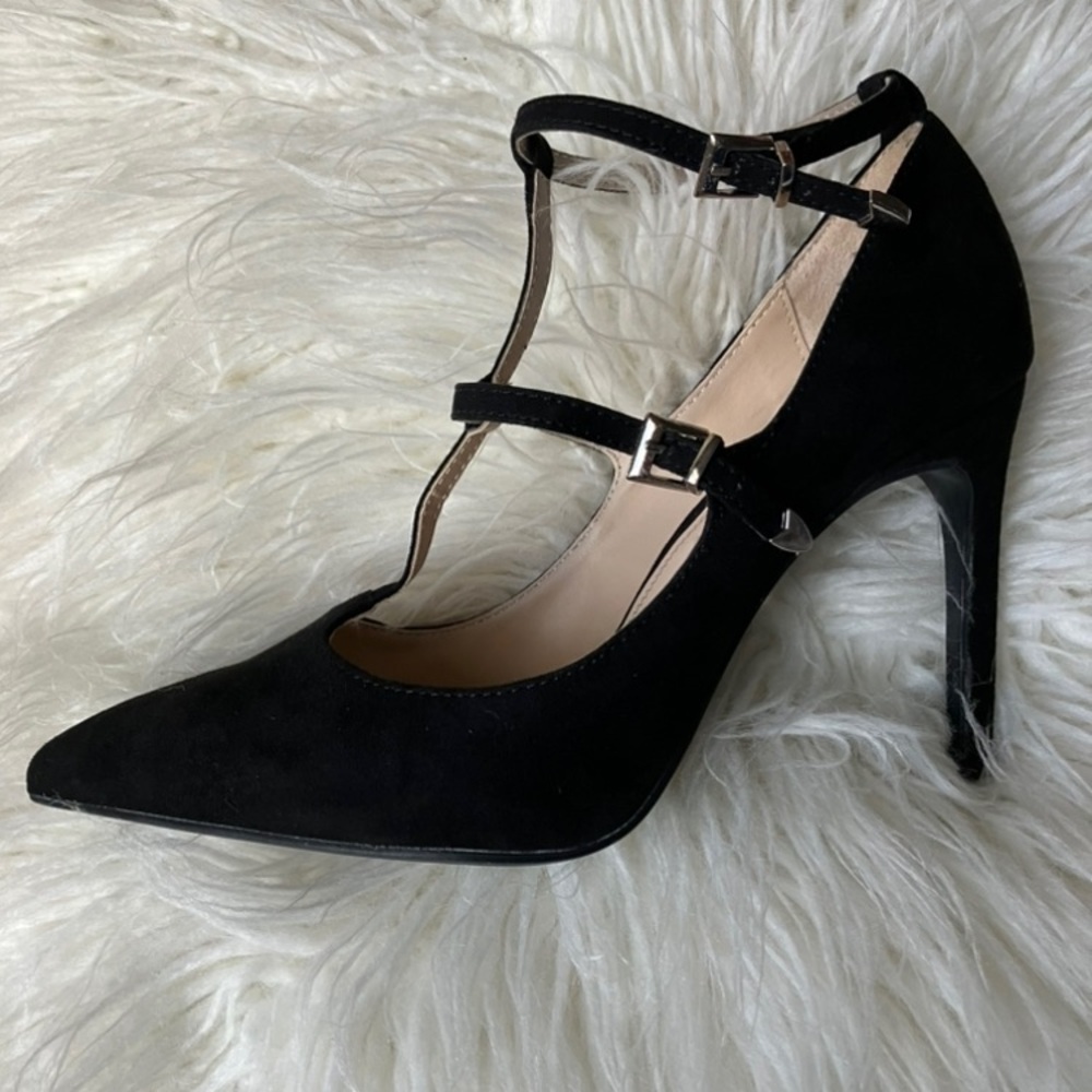 Womens Zara Basic Collection Elegant Stiletto Bla… - image 3
